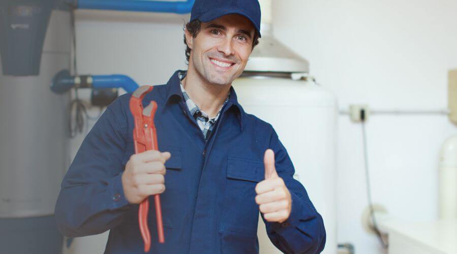 Professional clogged toilet repair in New Boston, MO